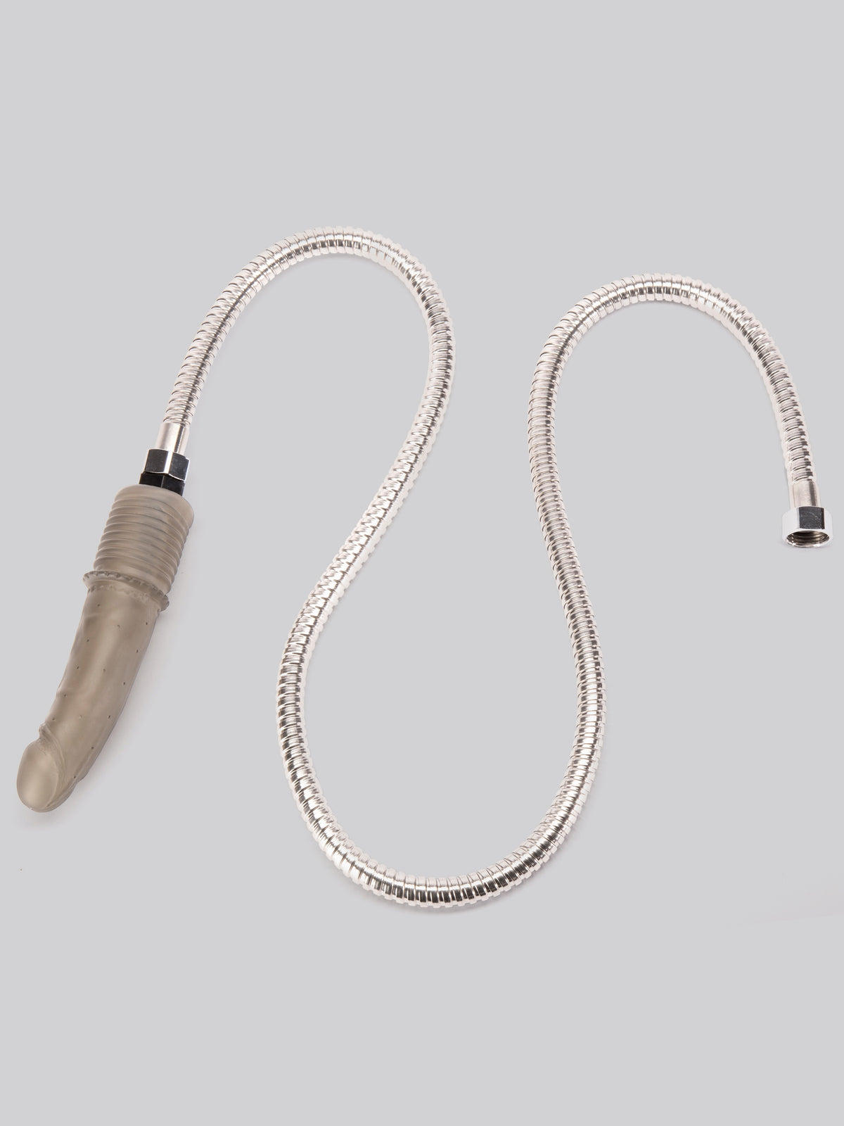 Colt Shower Shot Spraying Water Dildo Douche, Silver