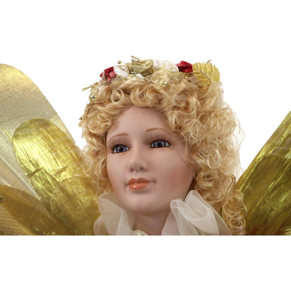 32 in. Christmas Angel Figuring with Lights, Music and Motion