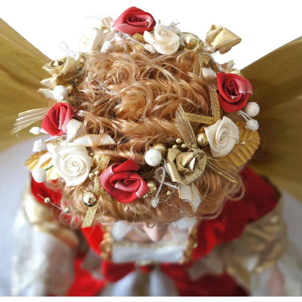 32 in. Christmas Angel Figuring with Lights, Music and Motion