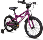 JOYSTAR Little Rock Kids Bike for 2-9 Years Boys &amp; Girls with Training Wheels &amp; Dual Handbrakes Easy Assembly 14 16 18 Inch Wheels Kids Bicycle in Black Blue Purple