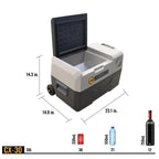 E-Kooler 32 qt. Electric Portable Cooler Mini Fridge