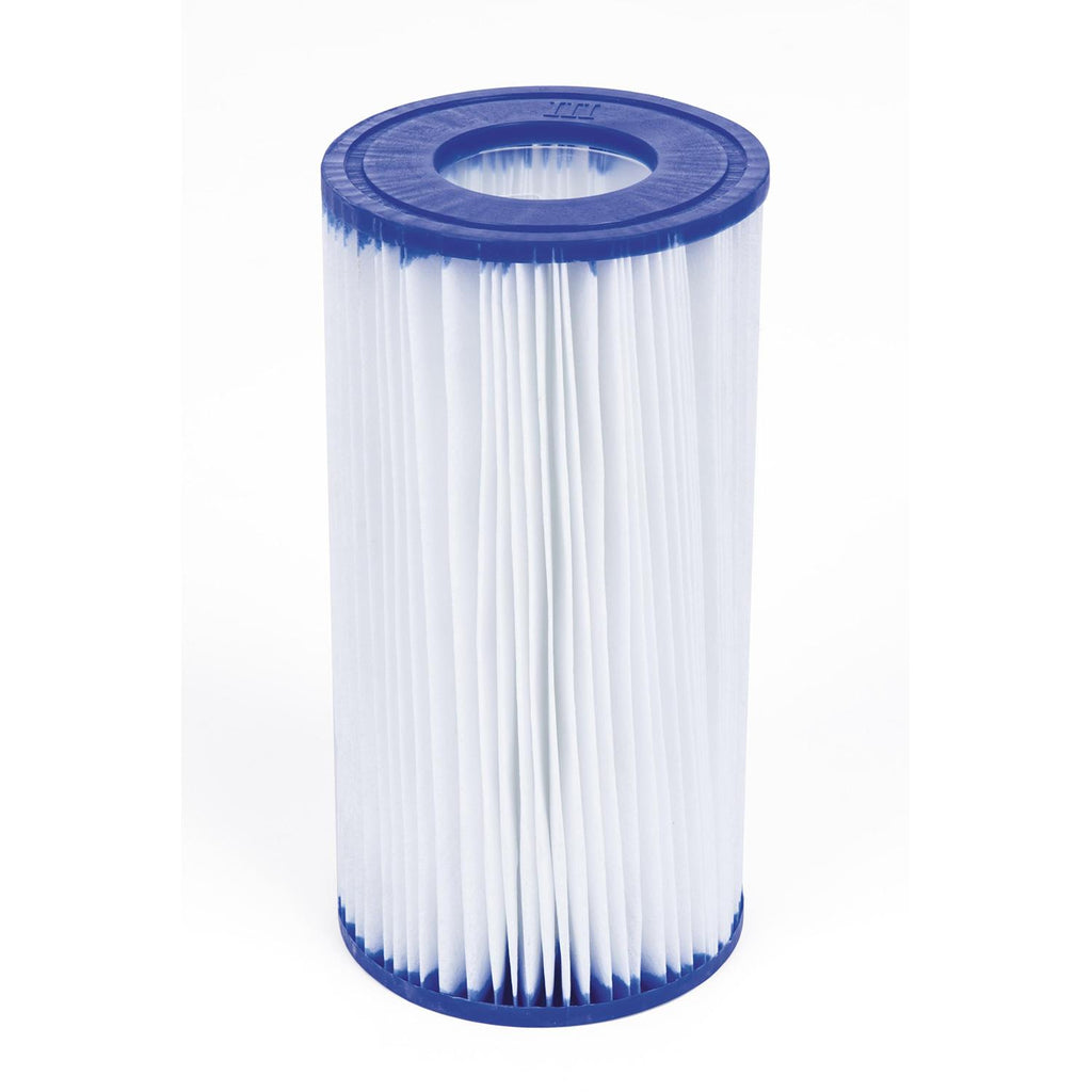 Power Steel 20 x 12 x 4 Foot Above Ground Oval Swimming Pool Set with Ladder, Pump, Replacement Cartridge, &amp; Accessory