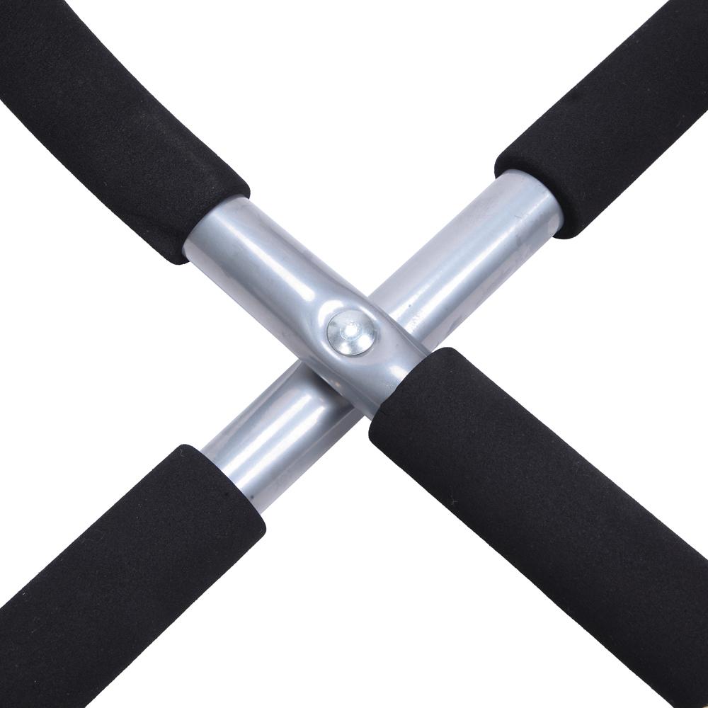 Linen Purity Door Pull-Ups Assistant Horizontal Bar, Household Adjustable Doorway Pull Up Bar Home Exercise Bar Upper Body Workout Bar Sit Ups and Dips, Fitness Gym Power Fitness Equipment