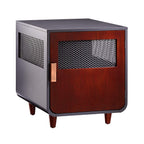 Staart - Radius Wooden Dog Crate - Mocha Walnut - Small