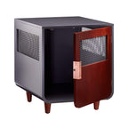 Staart - Radius Wooden Dog Crate - Mocha Walnut - Small
