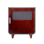 Staart - Radius Wooden Dog Crate - Mocha Walnut - Small