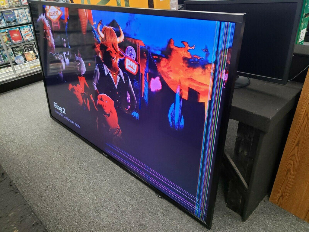 sharp aquos lc-90le657u 90" 1080p liquid crystal tv - for parts or repair only