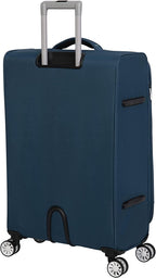 Filament 3 Piece Softside 8 Wheel Expandable Spinner Set, Moroccan Blue/Dress Blues, 3 Pc