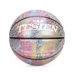 Lacyie Reflective Ball Night Glowing Basketball For Gifts n