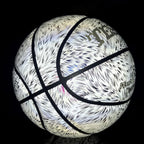 Lacyie Reflective Ball Night Glowing Basketball For Gifts n