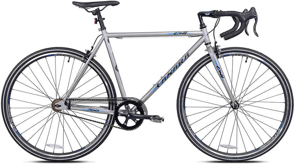 Takara Oni Single Speed Drop Bar Fixie Road Bike, 700c, Medium