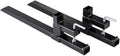 letra 43 inch clamp on pallet forks 1500lbs heavy duty pallet forks for loader bucket skid steer tractor