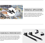 letra 43 inch clamp on pallet forks 1500lbs heavy duty pallet forks for loader bucket skid steer tractor