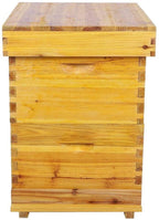 taidda- honey beehive box cedar wood 10 frame beekeeping box kit insect proof durable beehive brood box for beekeeping beekeepers use moistureproof and insect proof