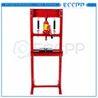 ECCPP Hydraulic Shop Press 12-Ton Bench Top Mount with Plates H Frame Jack Stand