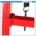 ECCPP Hydraulic Shop Press 12-Ton Bench Top Mount with Plates H Frame Jack Stand