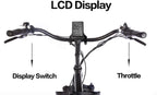 48V500W13Ah 26" Step-Over Beach Cruiser Electric Bicycle City E-Bike Mountain Bike (White)