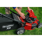 Walk Behind Self Propelled Mower Batteries Charger 21 in. 82-V Cordless