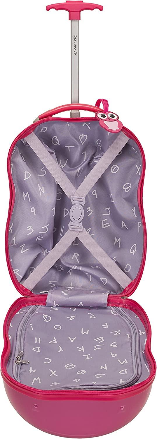 Jr. Kids' My First Hardside Spinner Luggage, Owl, Carry-On 19-Inch