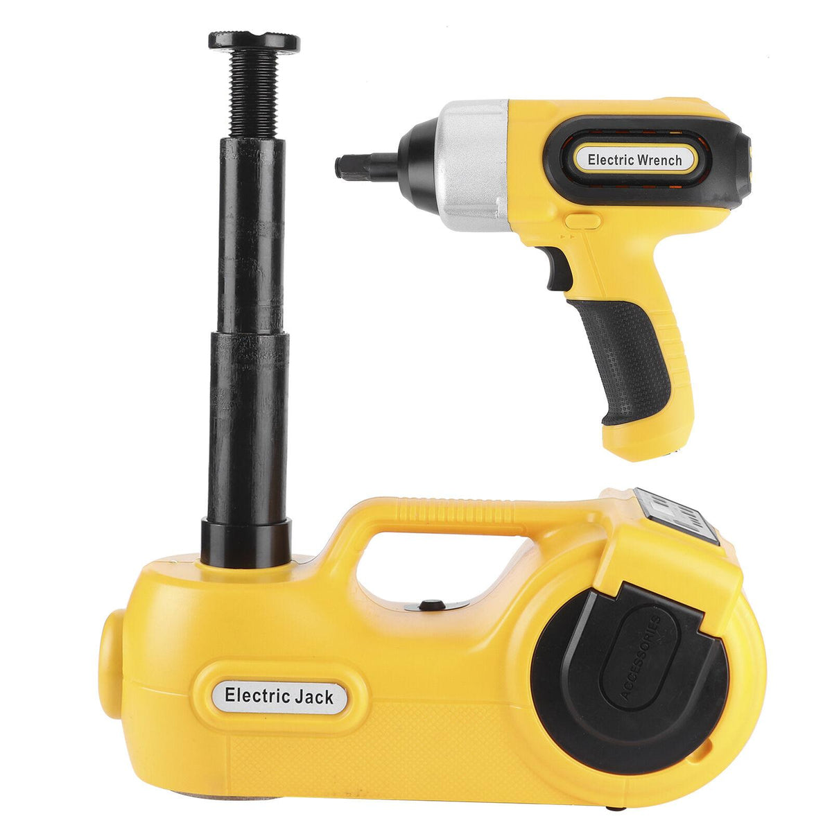 Car Lift Electric Hydraulic Floor S 5 Ton 12V 5T With Impact Wrench Set