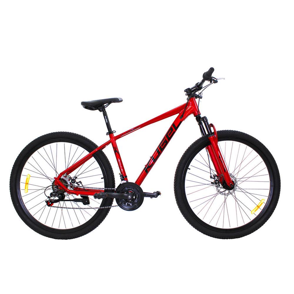 Wuudi Pro Mountain Bike 29” Wheels 21 Speed Bike 85% Assembled Easy Riding Mountain Bike for Men Women Red