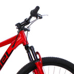 Wuudi Pro Mountain Bike 29” Wheels 21 Speed Bike 85% Assembled Easy Riding Mountain Bike for Men Women Red