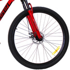 Wuudi Pro Mountain Bike 29” Wheels 21 Speed Bike 85% Assembled Easy Riding Mountain Bike for Men Women Red