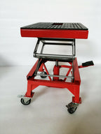 300lb Motorcycle Hydraulic Scissor Floor Jack Lift Hoist Center Lift Repaird