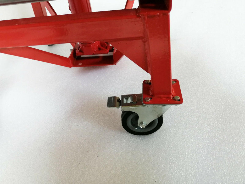 300lb Motorcycle Hydraulic Scissor Floor Jack Lift Hoist Center Lift Repaird