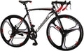 OBK XC550 Road Bikes for Men 54cm Frame 21 Speed Gears 700C Wheels Mens Bicycle City Commuter Bicycle for Adult