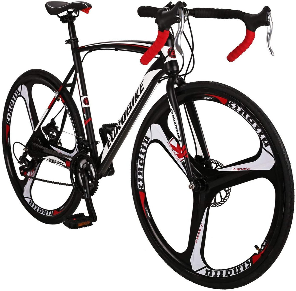 OBK XC550 Road Bikes for Men 54cm Frame 21 Speed Gears 700C Wheels Mens Bicycle City Commuter Bicycle for Adult