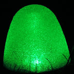 Set of 10 - 8" Tall Sugar Coated LED Gumdrop Christmas Pathway Lights - A/C Powered