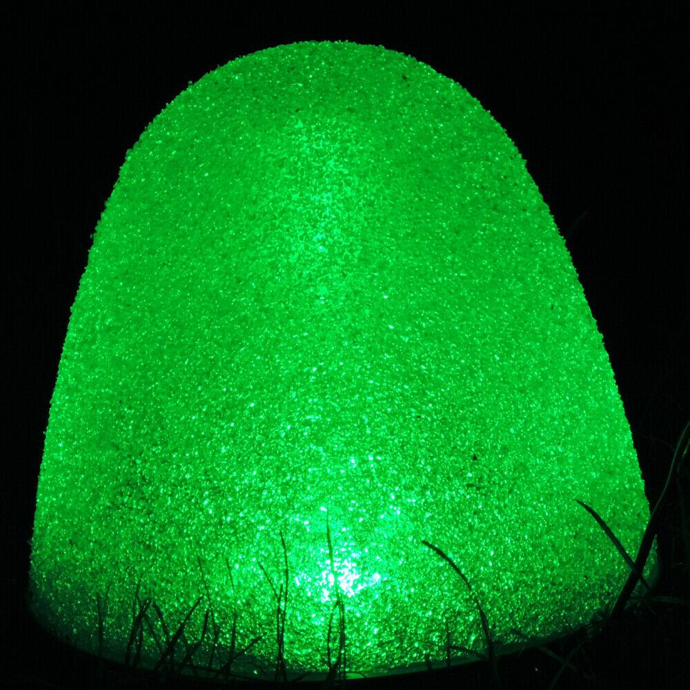 Set of 10 - 8" Tall Sugar Coated LED Gumdrop Christmas Pathway Lights - A/C Powered