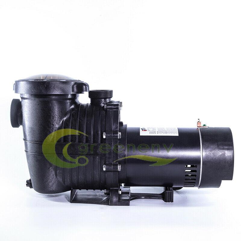 1.5hp 230v 2-speed high-flo inground swimming pool pump strainer energy saving