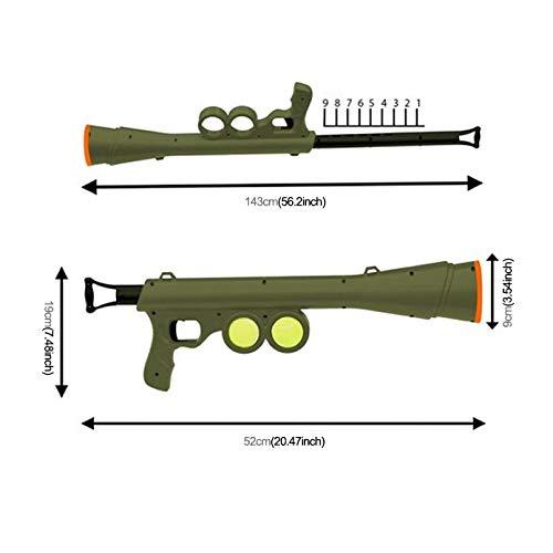 Happy Roam PetSupplies Dog-Specific Durable Fashion Pet Supplies Toy Training Dog Launcher Firing  Remote Speed Aiming Tennis Launcher, Size:52199cm Safe and Comfortable