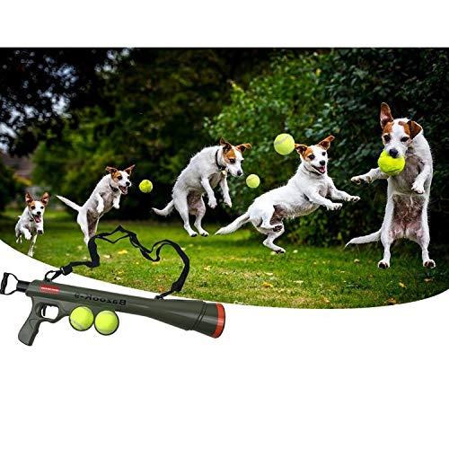 Happy Roam PetSupplies Dog-Specific Durable Fashion Pet Supplies Toy Training Dog Launcher Firing  Remote Speed Aiming Tennis Launcher, Size:52199cm Safe and Comfortable
