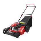 EasyGlide 21-Inch Gas Lawn Mower, 144cc 4-Stroke OHV Engine, Push Walk-Behind, 3-in-1 Mulch/Bag/Side Discharge, Steel Deck, 6 Height Adjustment