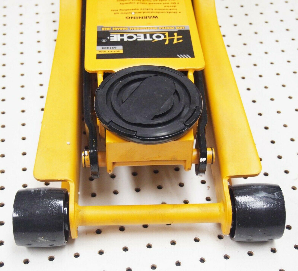 3-1/2 Ton Hydraulic GaraFloor Service Jack Low Profile Double Pump
