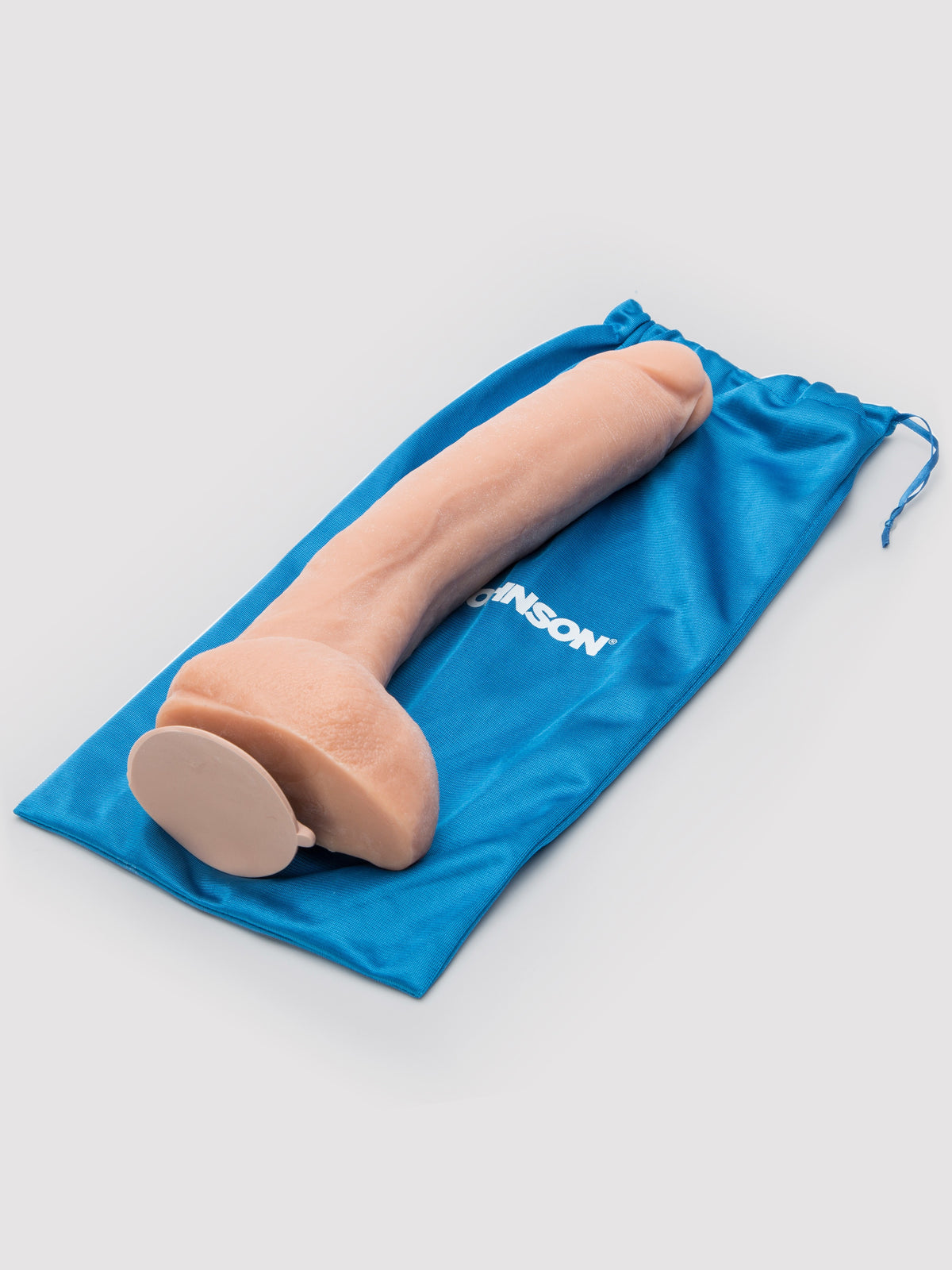 Doc Johnson Kevin Dean Realistic Vac-U-Lock Dildo 12 Inch, Flesh Pink