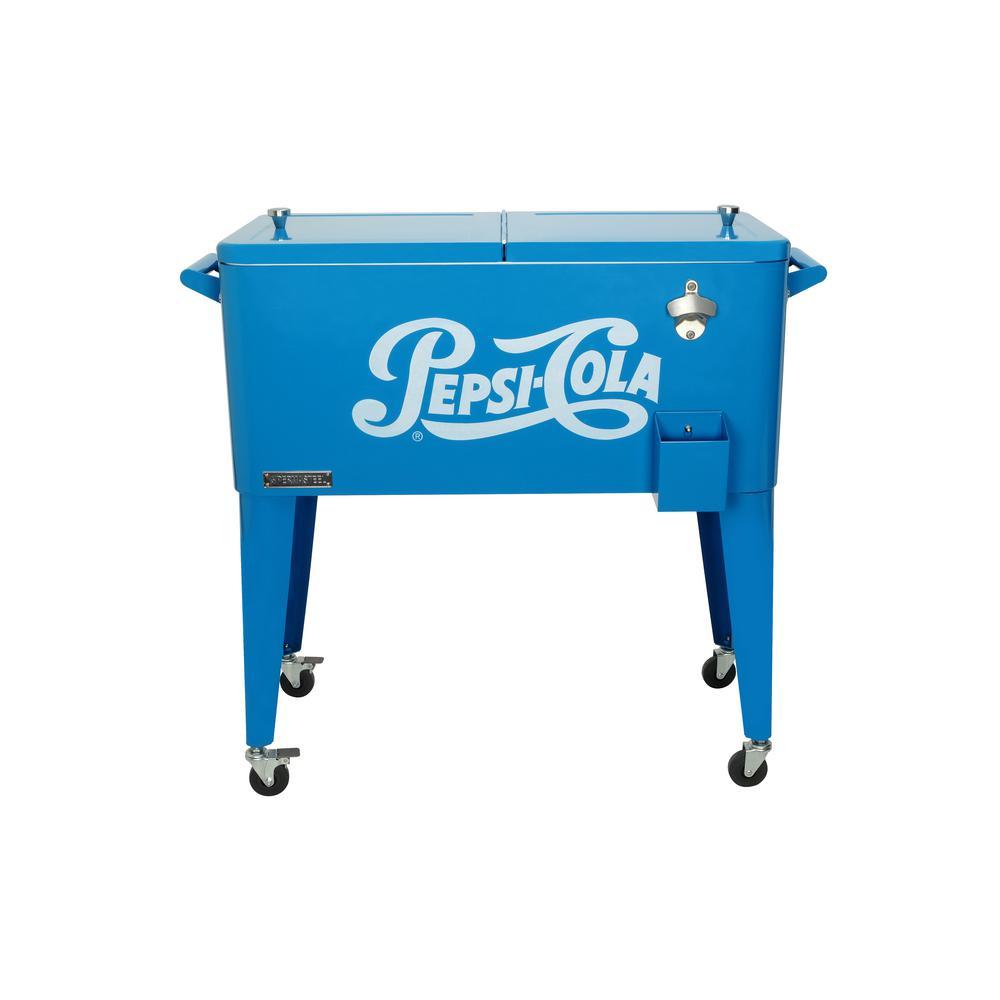 80 Qt. Rolling Patio Cooler