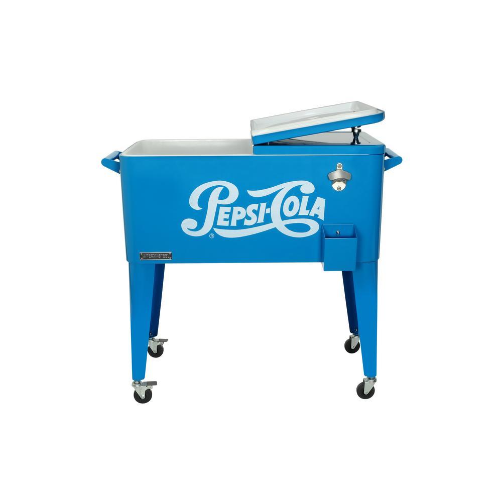 80 Qt. Rolling Patio Cooler