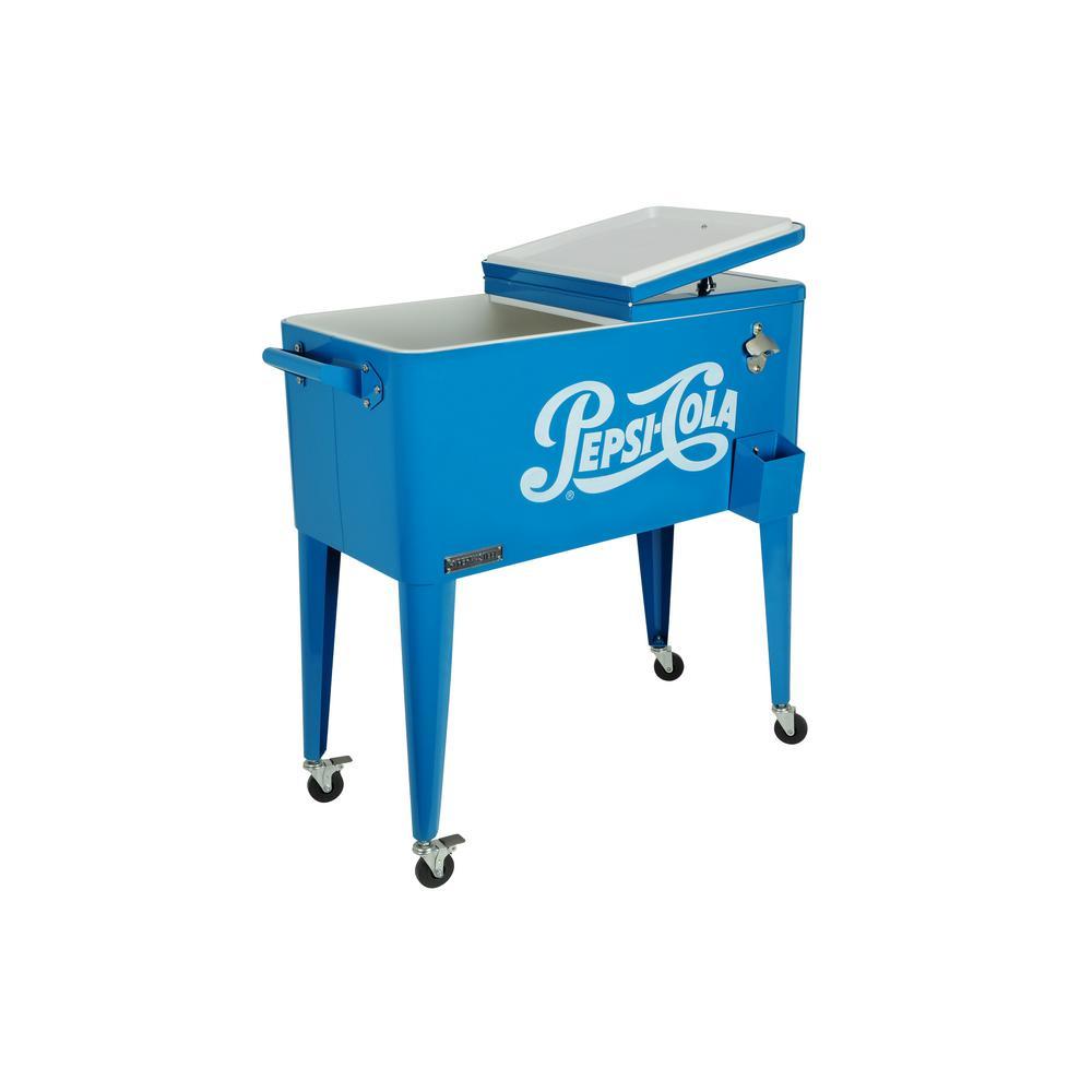 80 Qt. Rolling Patio Cooler