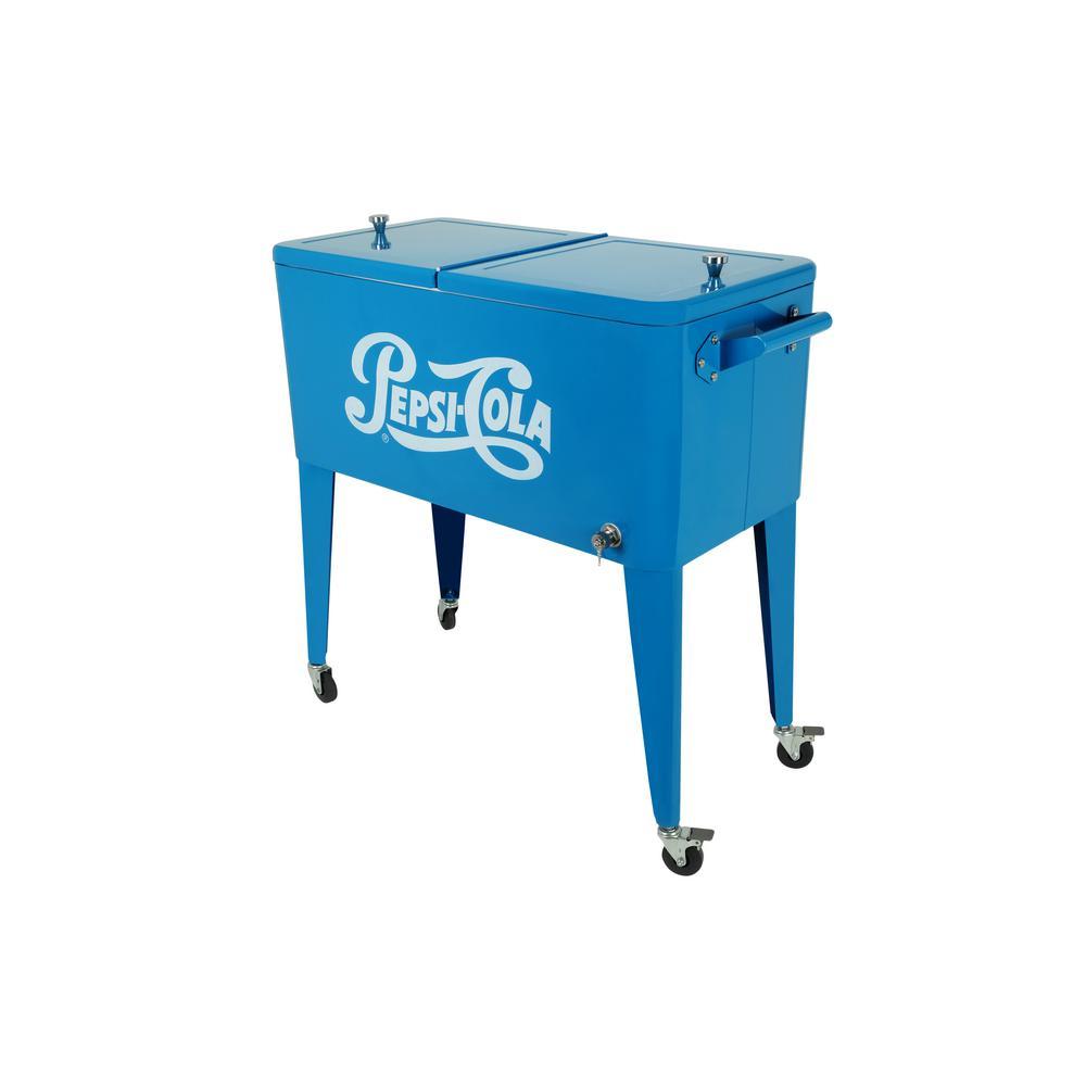 80 Qt. Rolling Patio Cooler