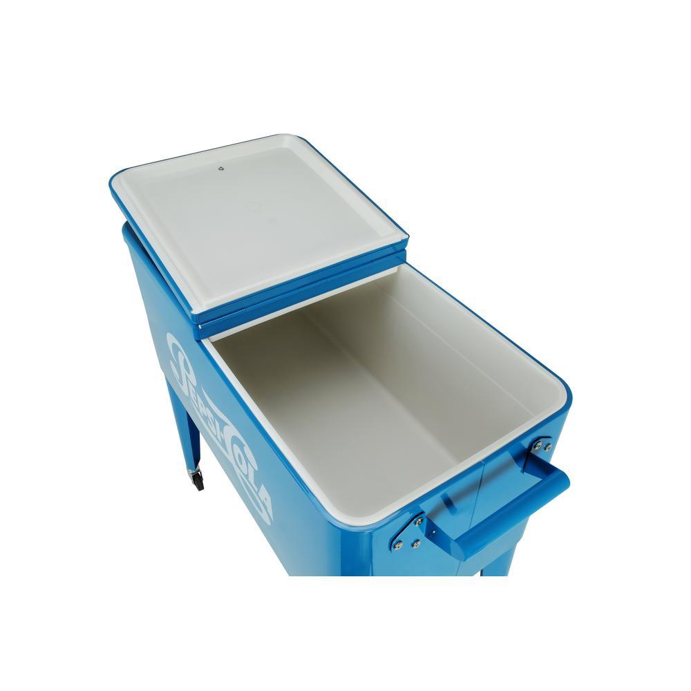 80 Qt. Rolling Patio Cooler