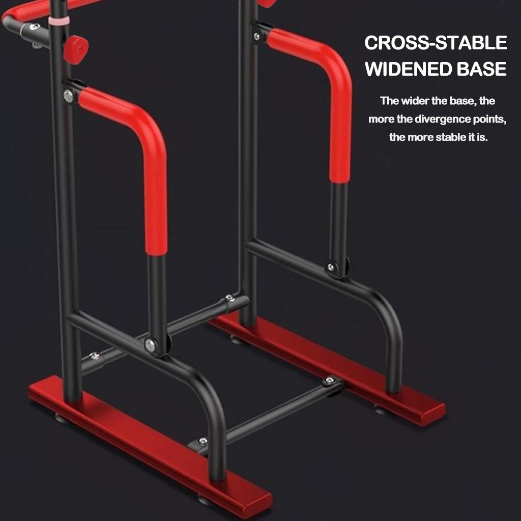 YOHOME PRODUCTS Dip Station Chin Up Bar Power Tower Pull Push Home Gym Fitness Core Home/Gym Use