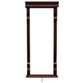 Wall Billiard Pool Cue Rack in Rich Maany