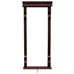 Wall Billiard Pool Cue Rack in Rich Maany