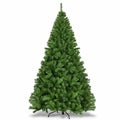 9 ft. Green Unlit Full Artificial Christmas Tree with 2132 PVC Tips and Solid Metal Stand