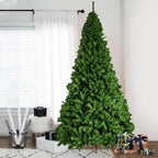 9 ft. Green Unlit Full Artificial Christmas Tree with 2132 PVC Tips and Solid Metal Stand