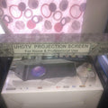 gs projector dwu850 smart tv with 100' screen uhdtv bundle